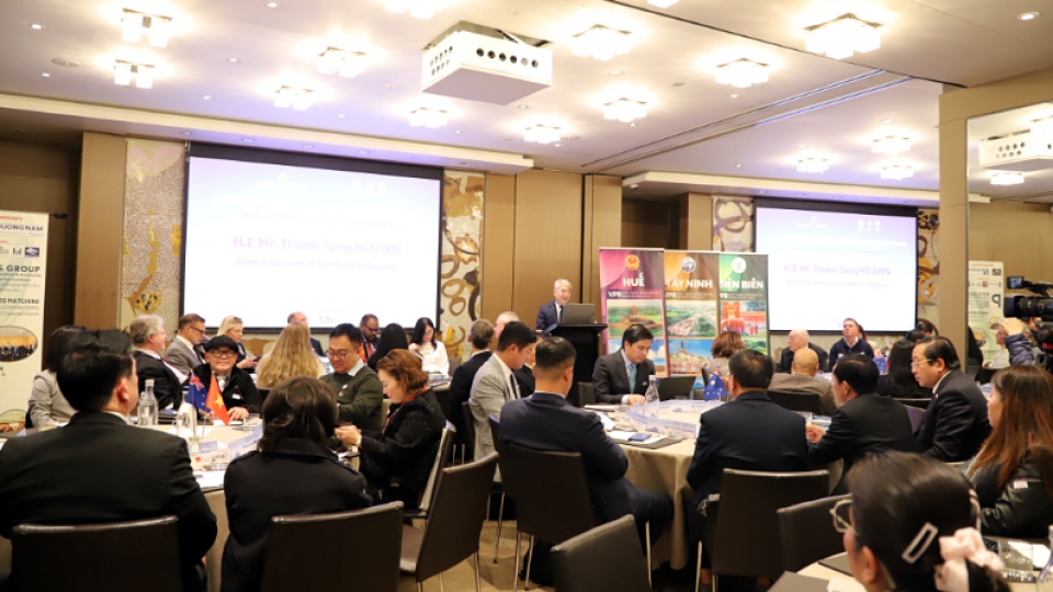 Vietnamese localities promote cooperation with Australian partners in Sydney.jpg