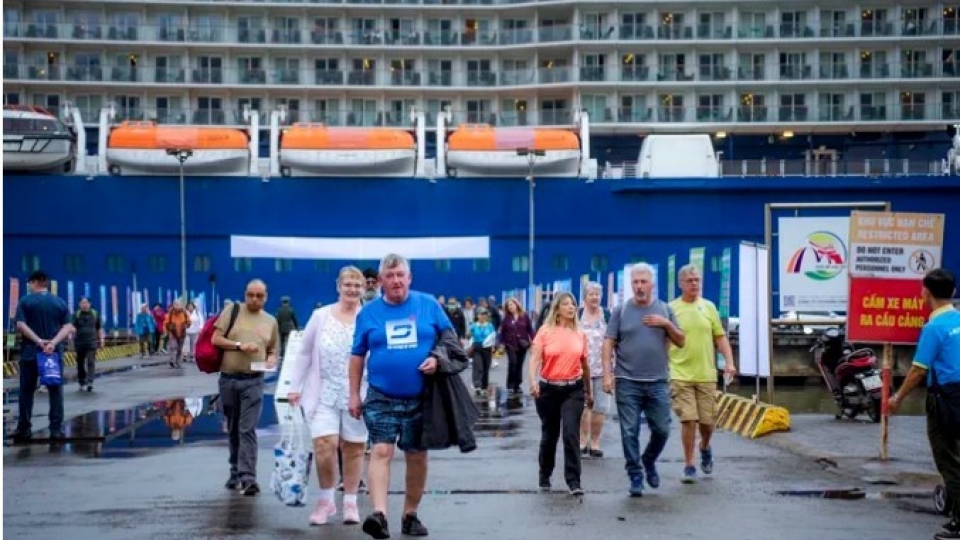 Cruise tourists flock to Vietnam