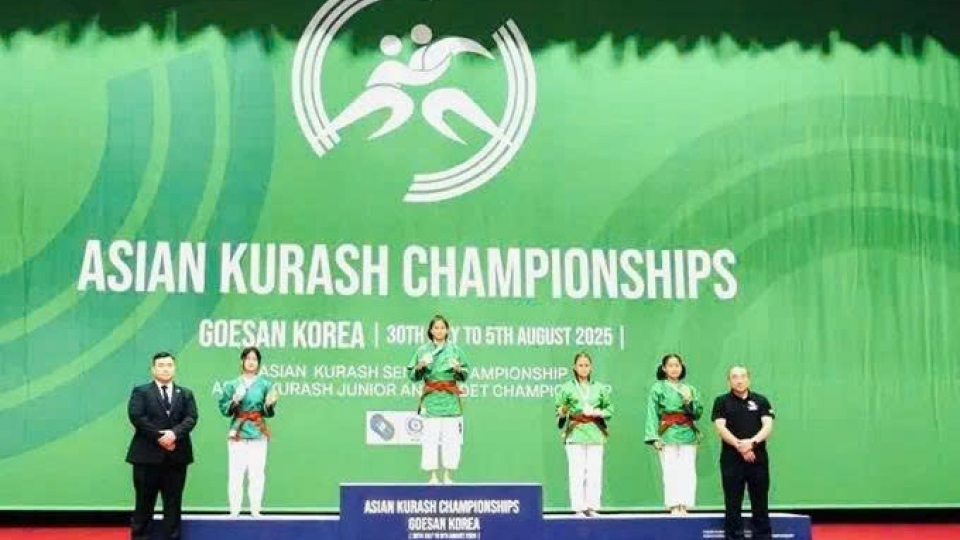 Vietnam finishes second at 2025 Asian Kurash Championships