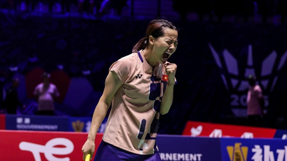 Vietnam’s top shuttler advances to Round of 16 at World Badminton Championships