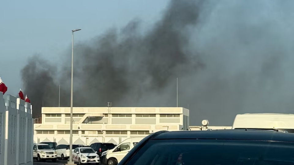 Israel khong kich Qatar, Israel tap kich Qatar (Doha), Israel am sat thu linh Hamas, khoi lua Qatar -reu.jpg