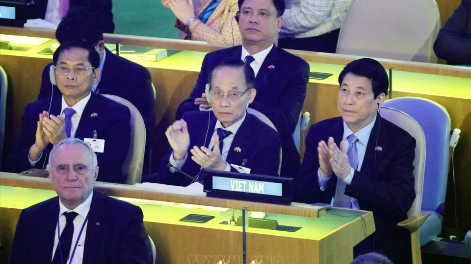 President Luong Cuong attends New York ceremony marking 80 years of United Nations.jpg