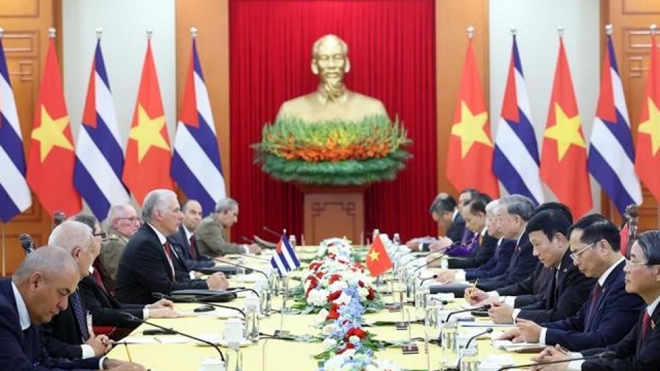Vietnam, Cuba issue joint statement