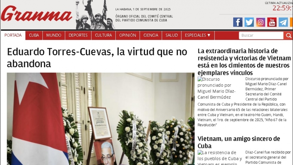 bao Cuba viet ve Viet Nam, bao Granma -granma.jpg