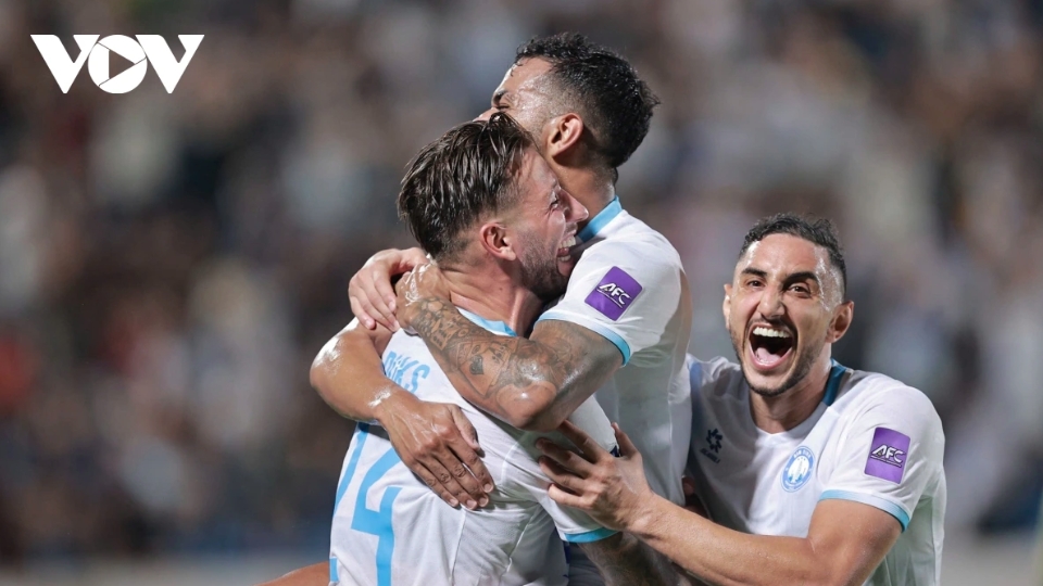 Nam Dinh FC beats Ratchaburi FC at AFC Champions League Two