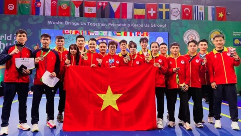 Martial artists claim two gold medals at World Wushu Championships