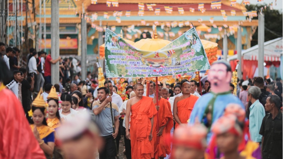 Lễ hội “Kathyna” ở chùa Ô Ka Đa: Nơi hội tụ văn hóa Khmer