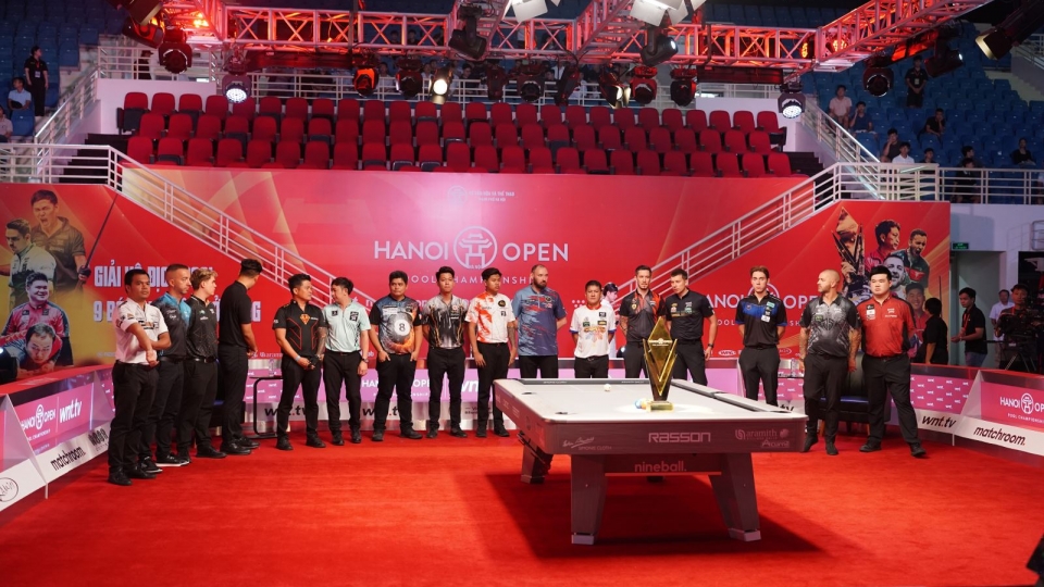 Over 256 elite cueists compete at 2025 Hanoi Open Pool Championship