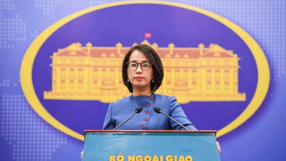 Pham Thu Hang, spokesperson for the Ministry of Foreign Affairs of Vietnam 1.jpg