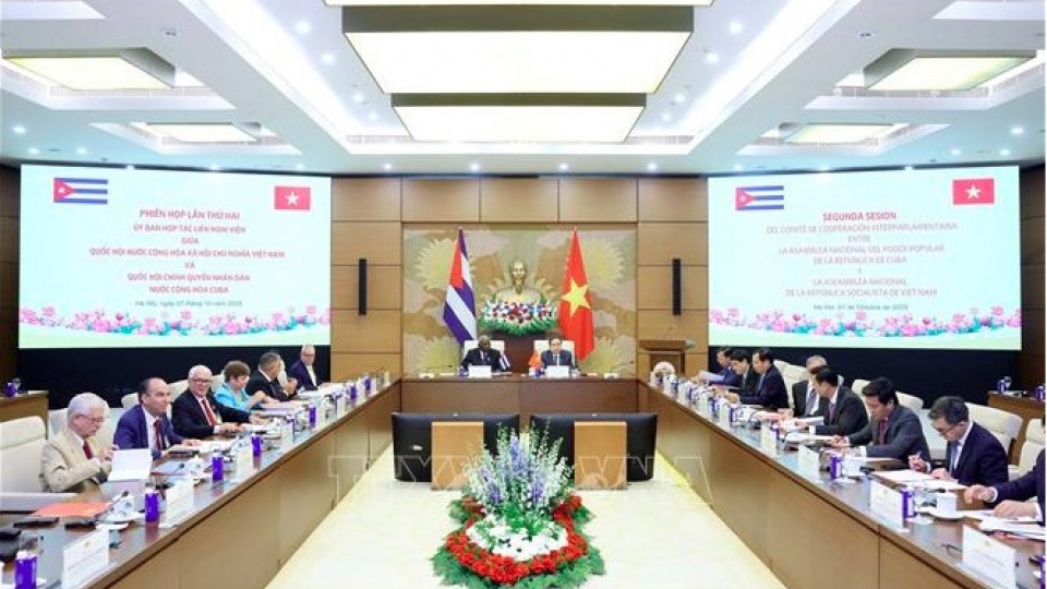 the second meeting of the Vietnam–Cuba Inter-Parliamentary Cooperation Committee.jpg