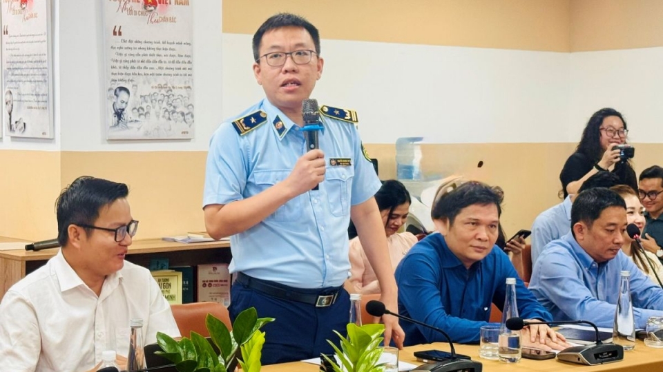 Ông Nguyễn Quang Huy, Phó Chi cục trưởng Chi cục Quản lý thị trường Thành phố.jpg