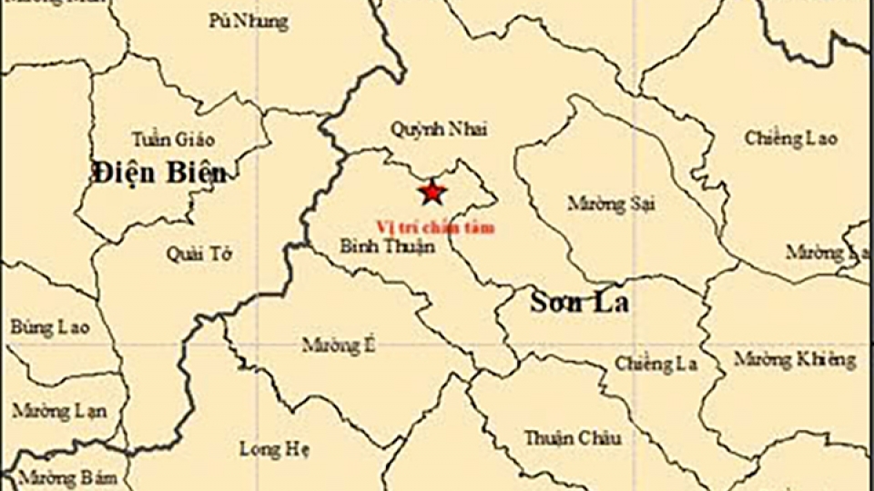 1. A 3.6-magnitude earthquake occurred in Binh Thuan Commune, Son La Province, at a depth of 10 km. on November 7.jpg