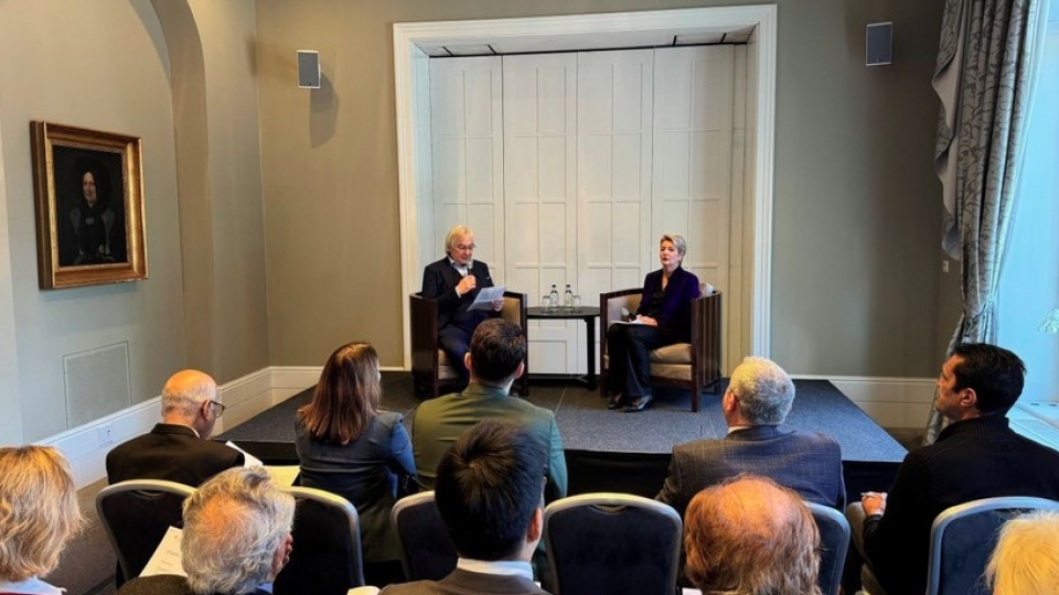 Swiss President Karin Keller-Sutter (right) attends APES event.jpg