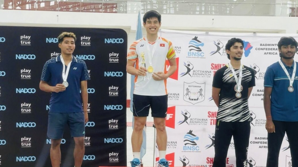 Phan Phuc Thinh claims men's singles title at 2025 Botswana International