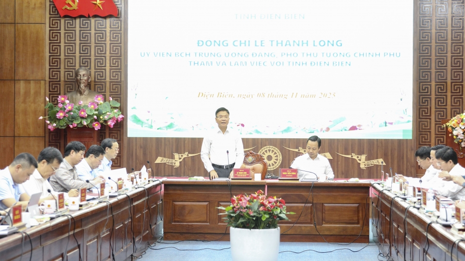 Phó Thủ tướng Lê Thành Long yêu cầu Điện Biên thúc đẩy giải ngân đầu tư công