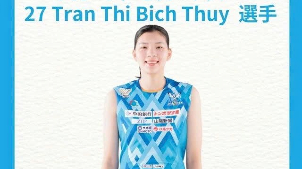 Bich Thuy officially joins Japanese league ahead of SEA Games 33