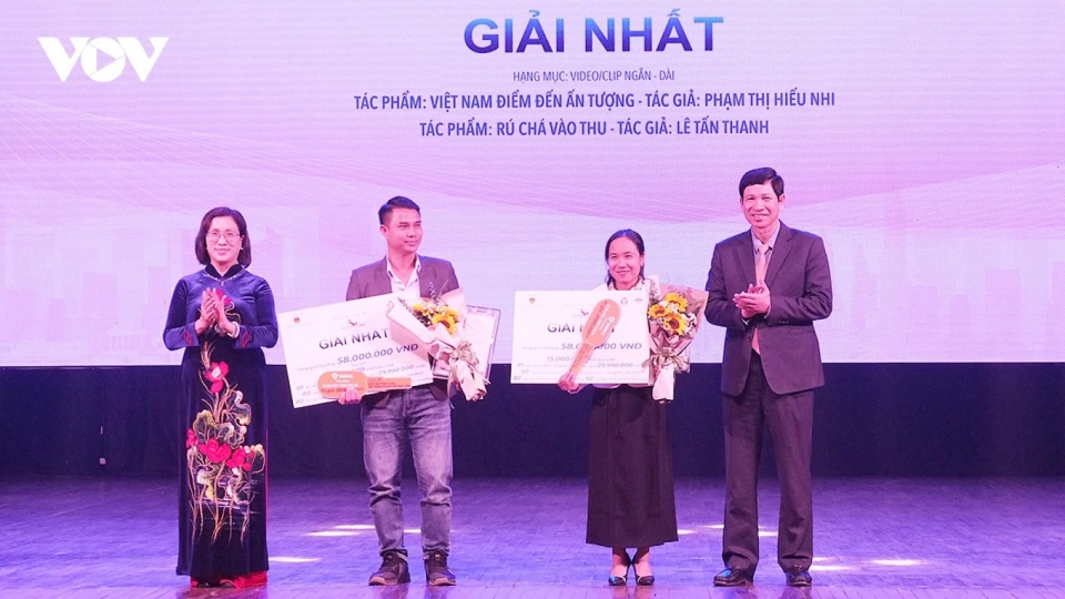 ‘Impressive Vietnam Tourism’ video creation contest winners awarded.jpg