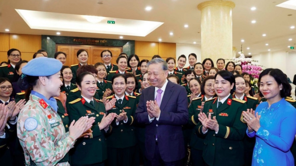 Female military personnel commended for vital contributions to national defence.jpg