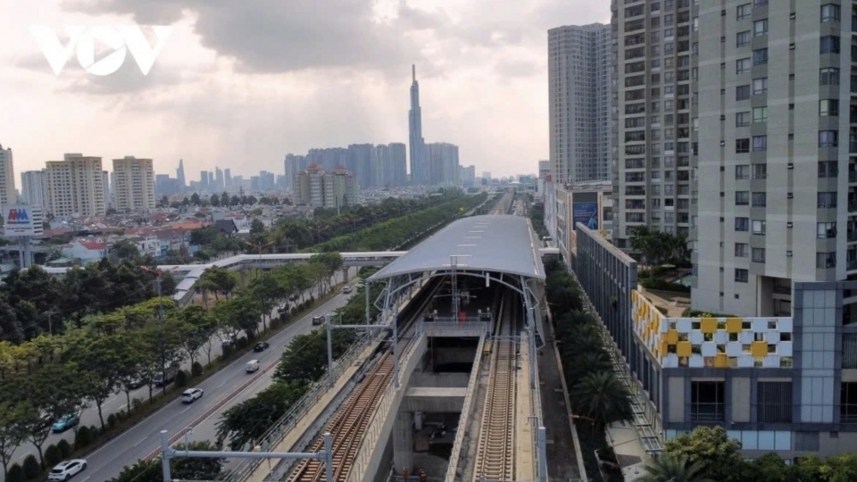 Metro Line 1 (Ho Chi Minh City) marks the start of a new chapter in modern urban transport development.jpg