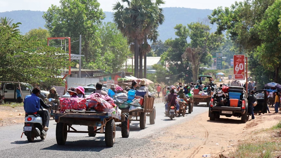 dan Campuchia so tan khoi dung do bien gioi Campuchia Thai Lan -Agence Kampuchia Presse, reu.jpg