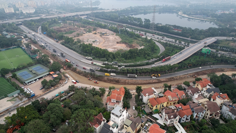 Cận cảnh tuyến đường kết nối cao tốc “giải cứu” ùn tắc cửa ngõ phía Nam Thủ đô