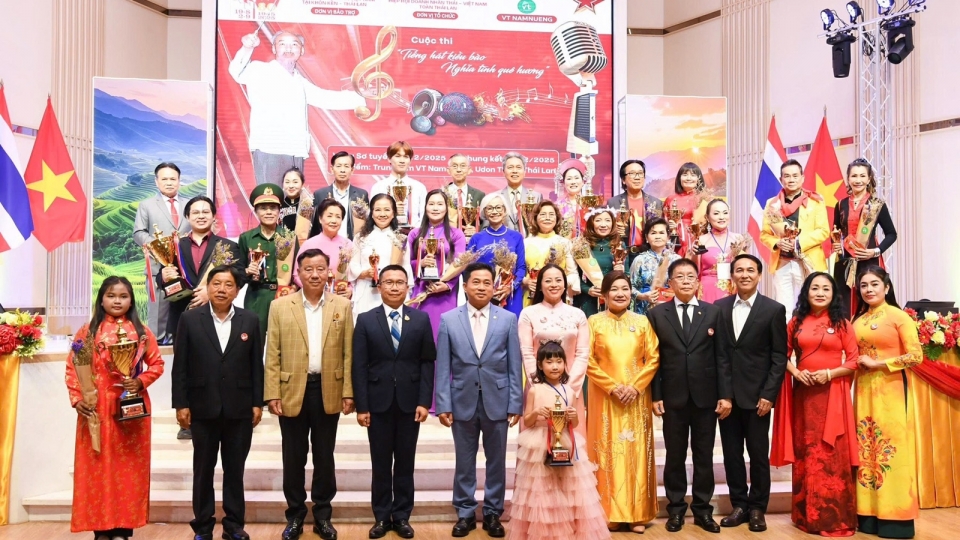 thi tieng hat danh cho Viet kieu Thai Lan, nguoi Viet o Thai Lan  -vov.jpg