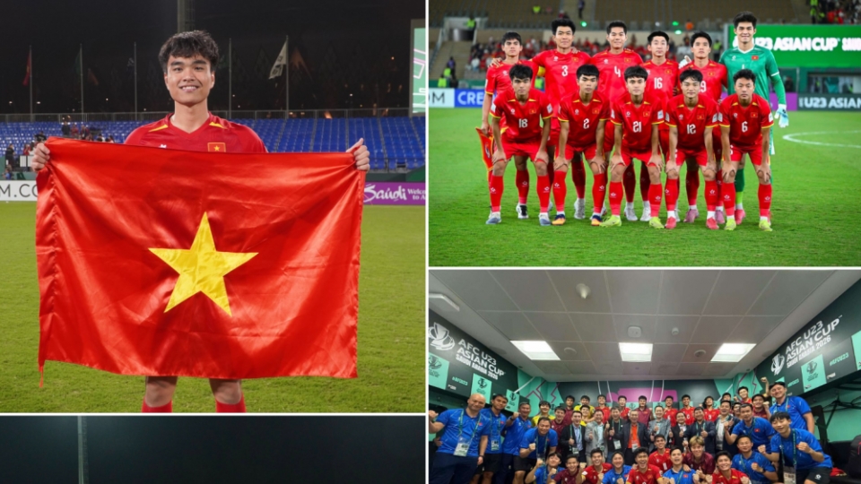 Dàn sao U23 Việt Nam “mở hội” sau chiến thắng trước U23 Hàn Quốc