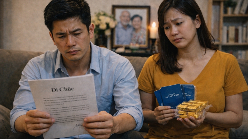 Chăm bố mẹ ốm nặng suốt nhiều năm, tôi chạnh lòng khi mở di chúc