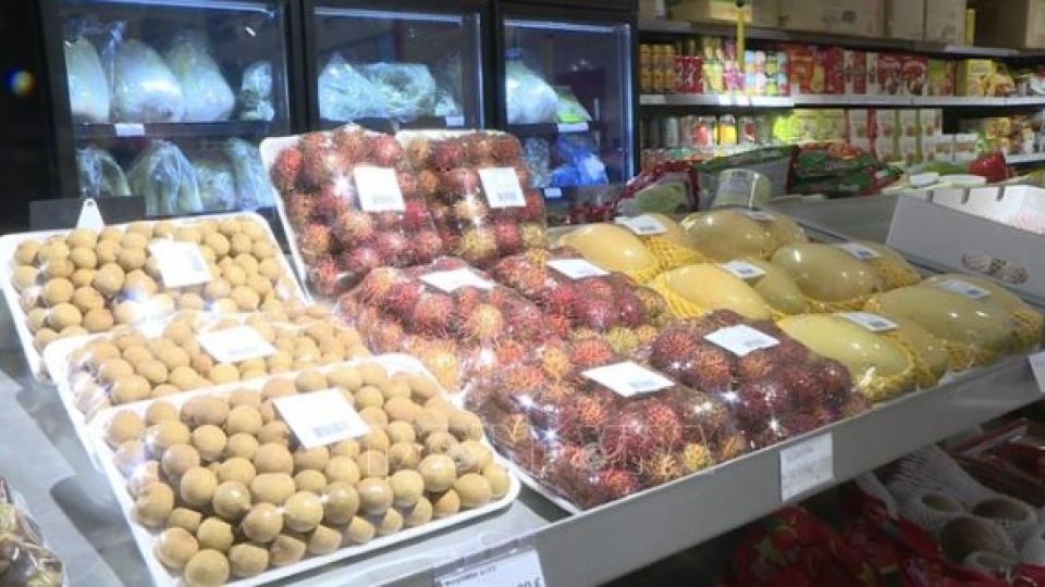Fresh Vietnamese fruit on sale at a supermarket in France.jpg