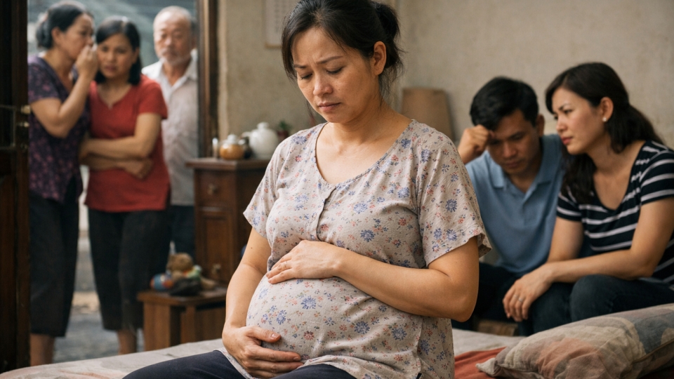 Giúp việc mang bầu khi ở nhà tôi, tôi mệt mỏi vì lời đàm tiếu của hàng xóm.png