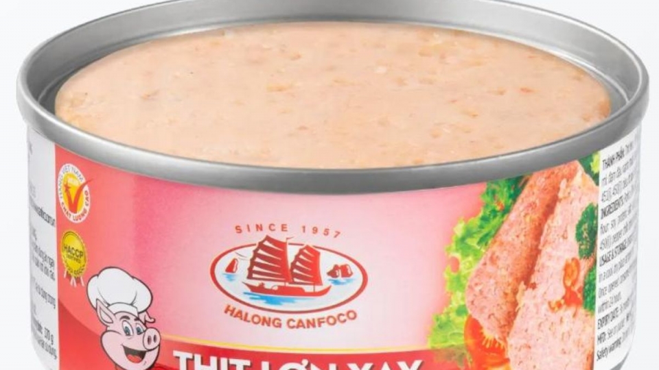 Sản phẩm thịt đóng hộp của HaLong Cafoco (Ảnh minh họa).jpg