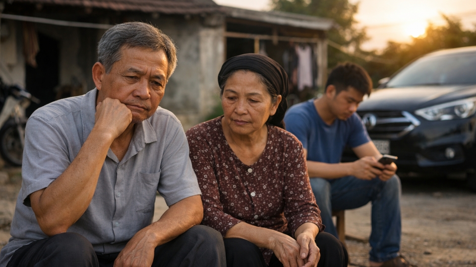 Tôi trăn trở muốn vay thêm 300 triệu mua xe để con trai 32 tuổi dễ lấy vợ.png