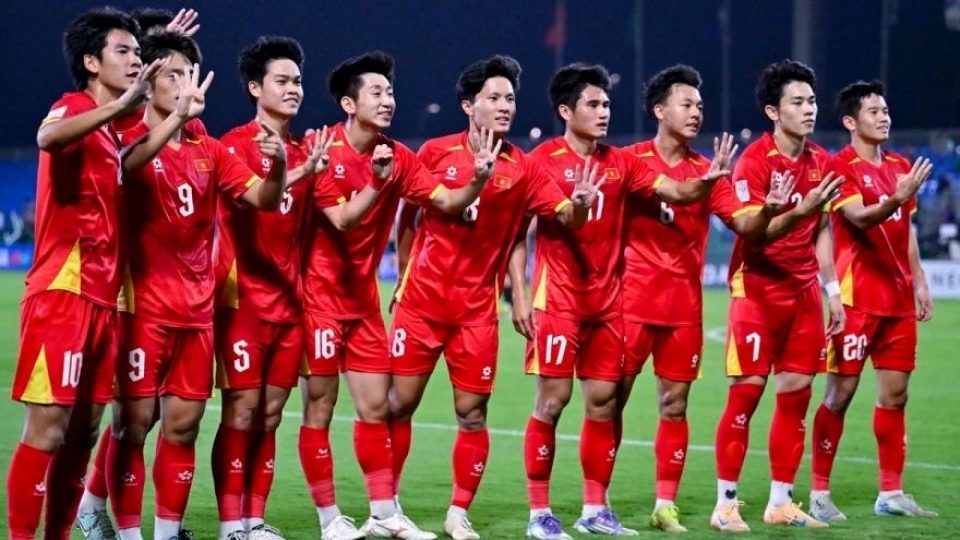 Vietnamese players at AFC U23 Asian Cup 2026.jpg