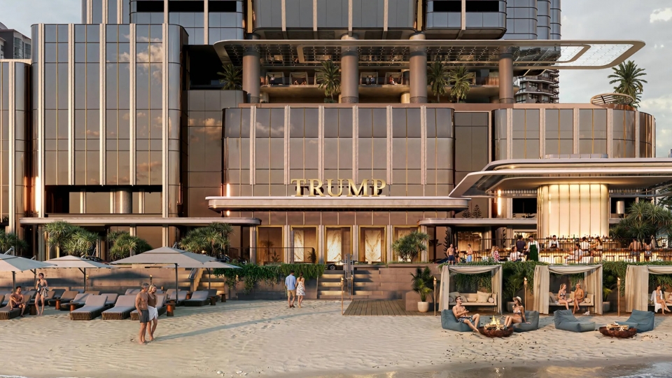 Hình ảnh mô hình Tháp Trump tại Gold Coast. Nguồn_Tập đoàn Trump.jpg