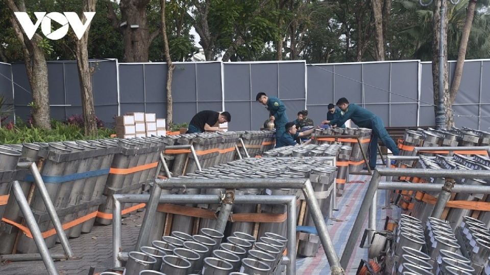Hanoi fireworks sites ready for Lunar New Year of the Horse 2026