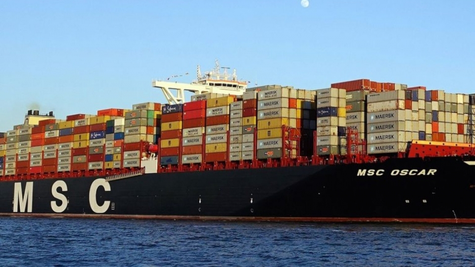 Doanh nghiệp Việt Nam thường dùng dịch vụ vận chuyển  hàng xuất  khẩu của hàng MSC vì có mạng lưới rộng và nhiều tàu lớn nhỏ khau nhau (Ảnh Minh họa).png