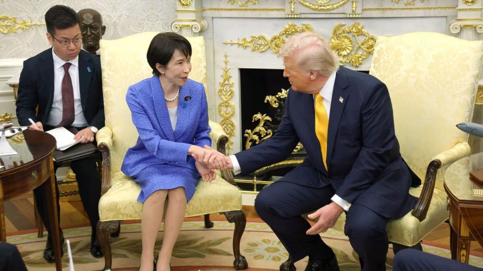 Hội đàm thượng đỉnh Mỹ - Nhật tại Nhà Trắng ngày 20-3-2026 (ảnh Jiji Press).jpg