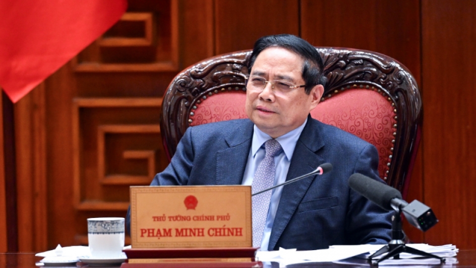 Prime Minister Pham Minh Chinh - energy supply - Middle East tensions.jpg
