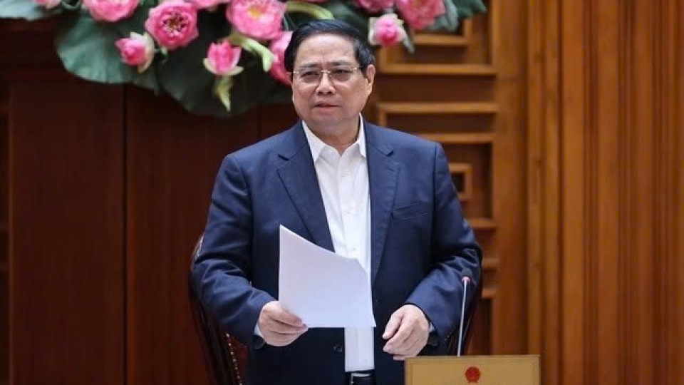 Prime Minister Pham Minh Chinh - government meeting.jpg