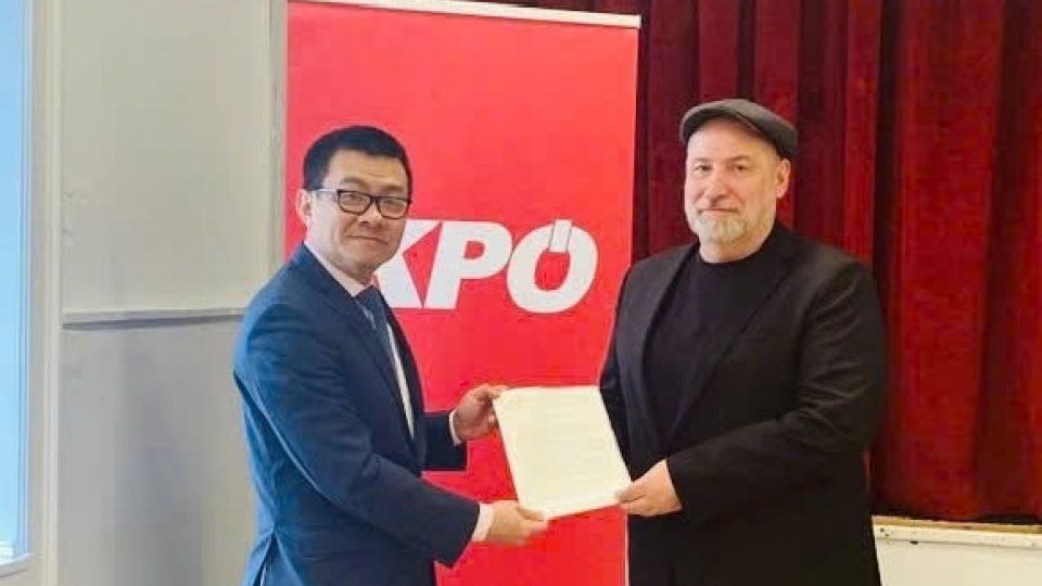 Vietnam and Austria promote leadership experience exchange - Ambassador Vu Le Thai hoang - Günther Hopfgartner.jpg