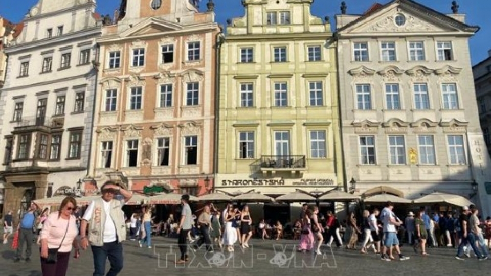 View of Prague’s Old Town around the Astronomical Clock (Orloj), Czech Republic.jpg
