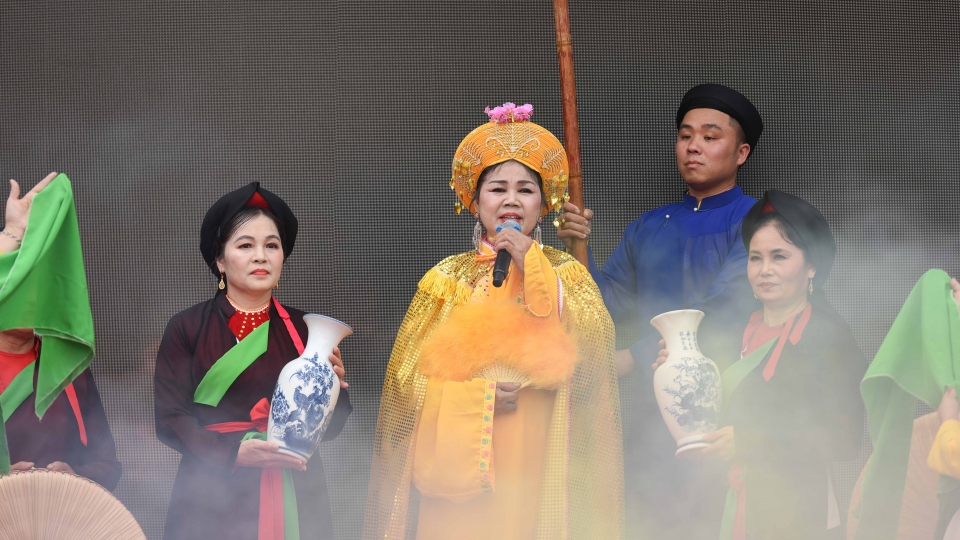 Đặc sắc lễ hội làng Diềm - dấu ấn miền Quan họ ở Bắc Ninh