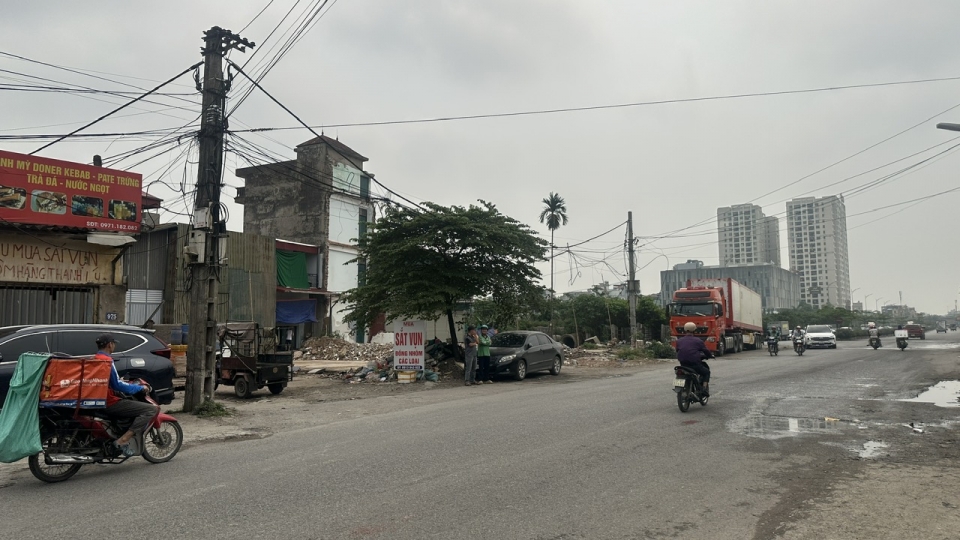 Vướng giải phóng mặt bằng, dự án đường Tam Trinh, Hà Nội ì ạch kéo dài