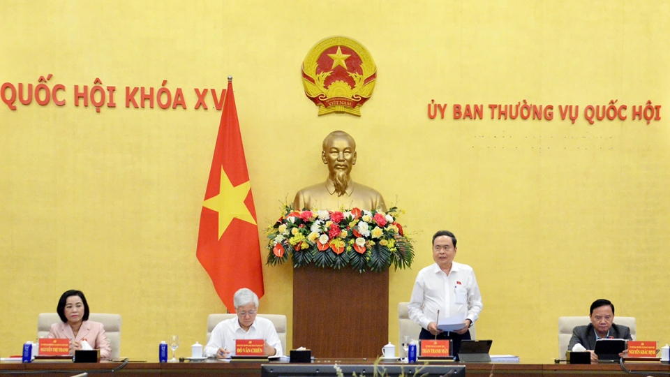 Chairman of the National Assembly Tran Thanh Man has called for the successful organisation of the first session of the 16th National Assembly.jpg