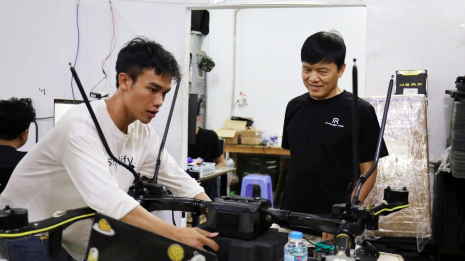 Ho Chi Minh City pilots drone deliveries, paving the way for smart logistics  - CEO Luong Viet Quoc - Real-time Robotics Vietnam.jpg