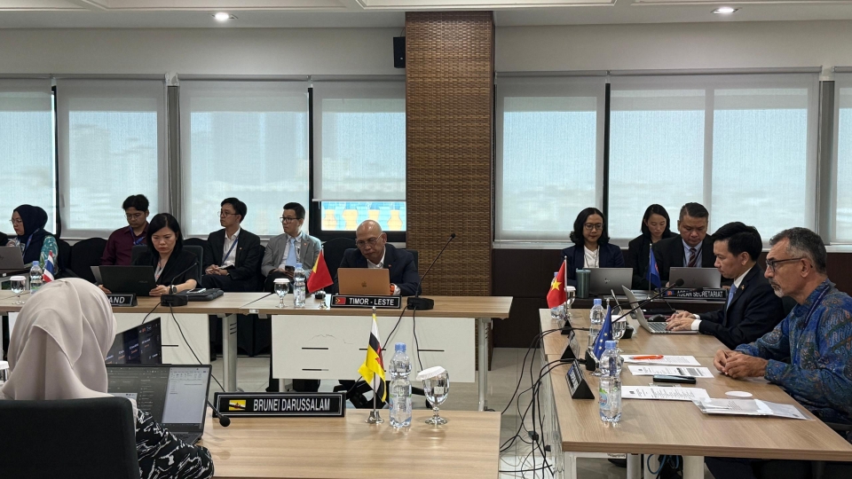 Phiên họp lần thứ nhất Ban điều hành Dự án Gói Kết nối bền vững ASEAN–EU về Thương mại (SCOPE Trade) .jpeg