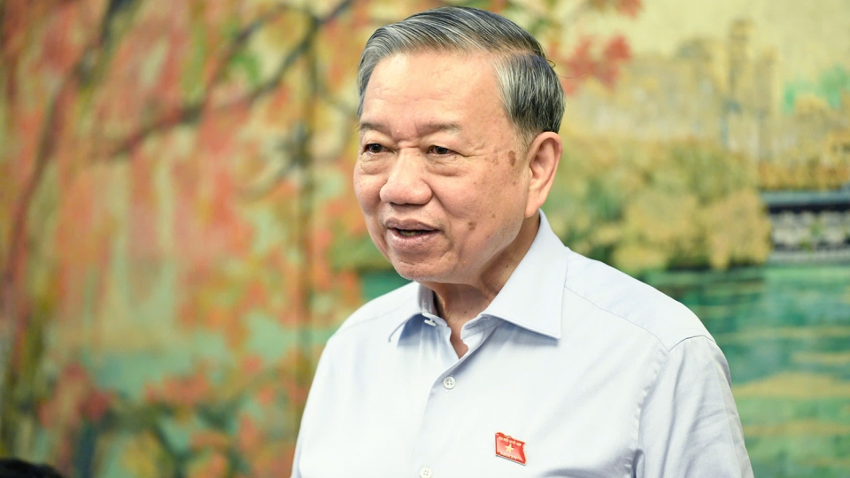 Tong bi thu Chu tich nuoc To Lam thao luan to.jpg