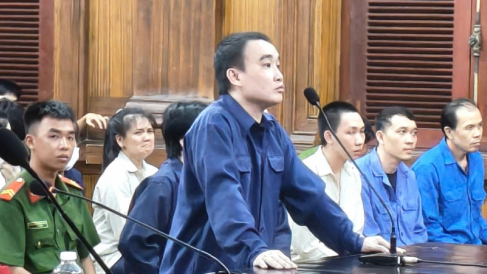Two sentenced to death in cross-border drug trafficking ring - defendants in the courtroom.jpg