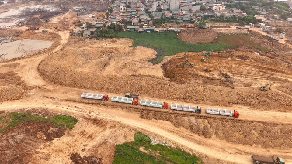 Đẩy nhanh tiến độ thi công hồ Phú Đô cần đi đôi với đảm bảo vệ sinh môi trường