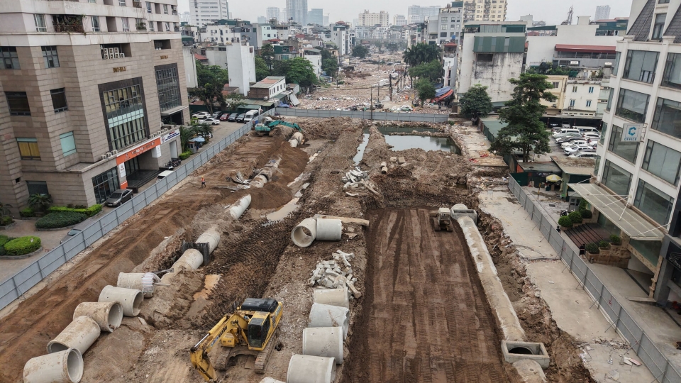 Vành đai 2,5 tại Hà Nội nguy cơ chậm tiến độ do vướng giải phóng mặt bằng